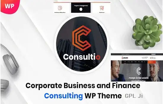 Consultio Theme GPL – Consulting Corporate For WordPress