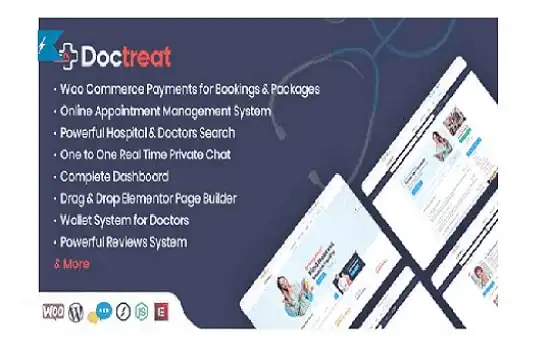 Doctreat Theme GPL – Doctors Directory WordPress Website