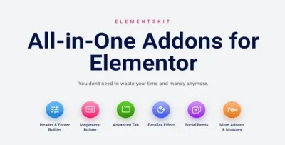 ElementsKit GPL v3.7.0 – The Ultimate Addons for Elementor Page Builder