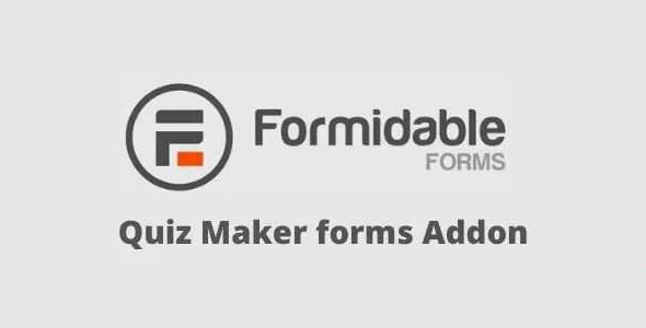 Formidable Forms Quiz Maker Addon GPL