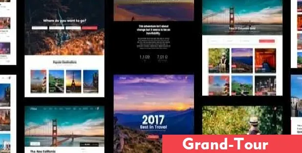 Grand Tour Travel Agency WordPress Theme