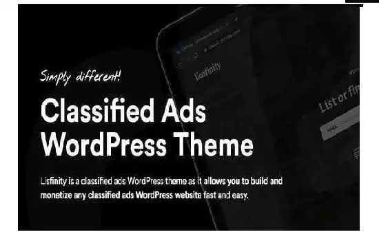 Lisfinity Theme GPL – Classified Ads WordPress Websites