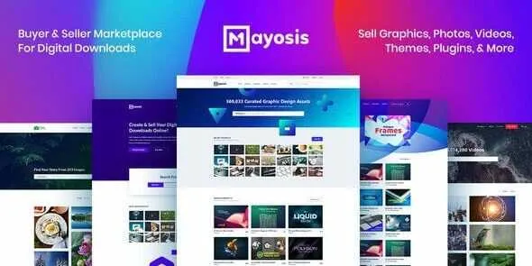 Mayosis Theme GPL