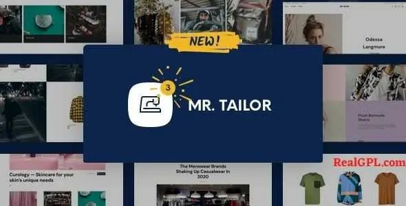 Mr. Tailor Theme GPL