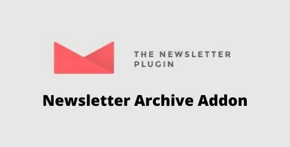 Newsletter Archive Addon GPL