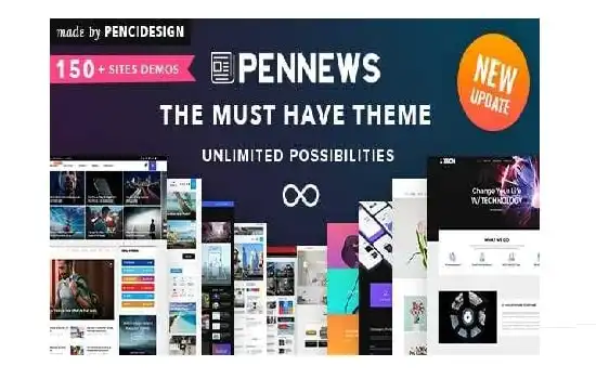 PenNews Theme GPL – Multi-Purpose AMP WordPress Websites