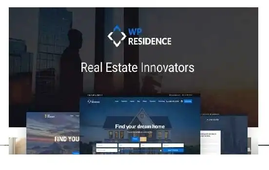 Residence Theme GPL – Real Estate WordPress Website