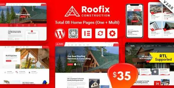 Roofix Theme GPL