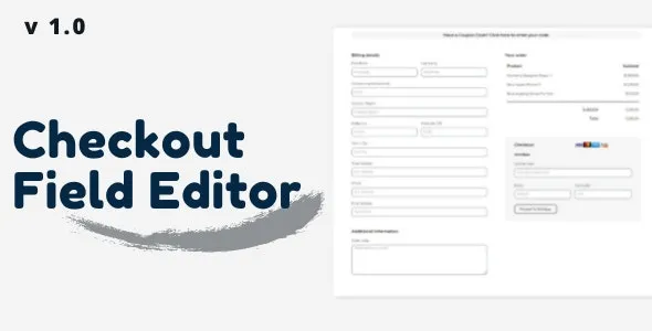 WooCommerce Checkout Field Editor