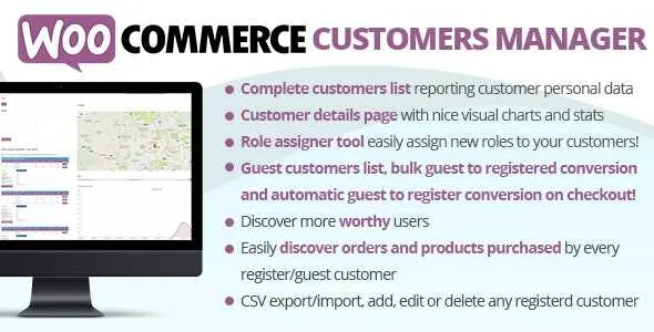 WooCommerce Customers Manager GPL Plugin