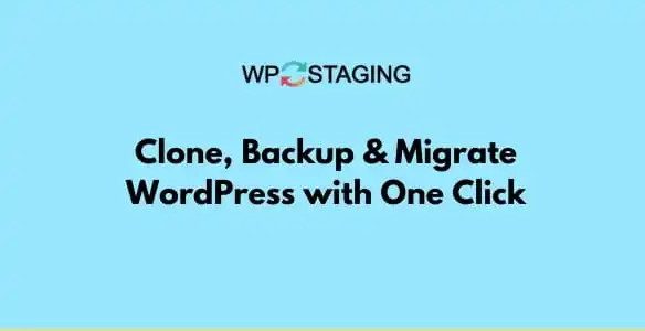 WP Staging Pro GPL – WordPress Plugin for Site Cloning