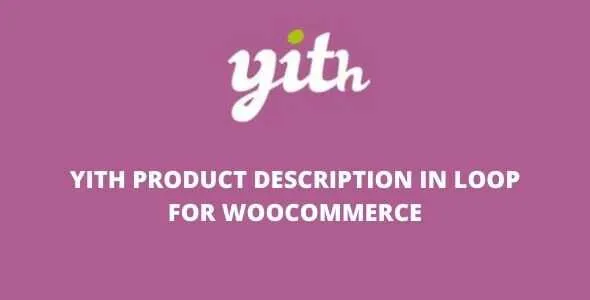 YITH Product Description in Loop