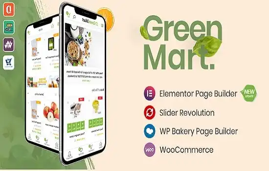 GreenMart Theme GPL – Organic & Food WooCommerce WordPress Website