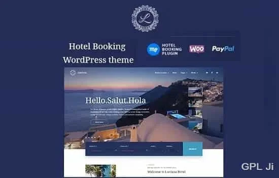 Hotel Booking Theme