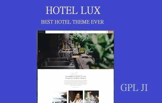 Hotel Lux Theme – Resort & Hotel WordPress Theme